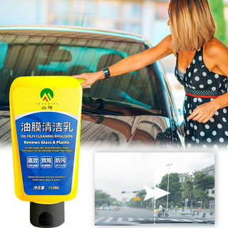  Sopami Car Scratch Wax, Sopami Oil Film Cleaning Emulsion, Sopami  Oil Film Emulsion Glass Cleaner, Car Glass Oil Film Cleaner (Wax-2Pcs) :  Automotive