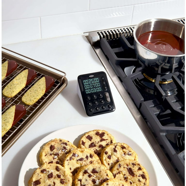 OXO Good Grips Digital Triple Kitchen Timer - Black - Walmart.com