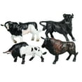 thumbnail image 6 of 2-5pack 4pcs Figurine Simulated Bull Realistic Animals Cow Educational 4 Pcs, 6 of 6