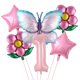 thumbnail image 1 of Juego de Globos de helio para decoración de Baby Shower, Globos de números de mariposa de 40 pulgadas, rosa, azul, girasol, suministros para fiesta de cumpleaños y boda, 1 of 4