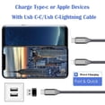 thumbnail image 1 of Adaptateur USB Mâle vers Type-c Femelle Mini Adaptateur vers USB-c Portable USB-a vers Port USB-c Convertisseur Portable, 1 of 8