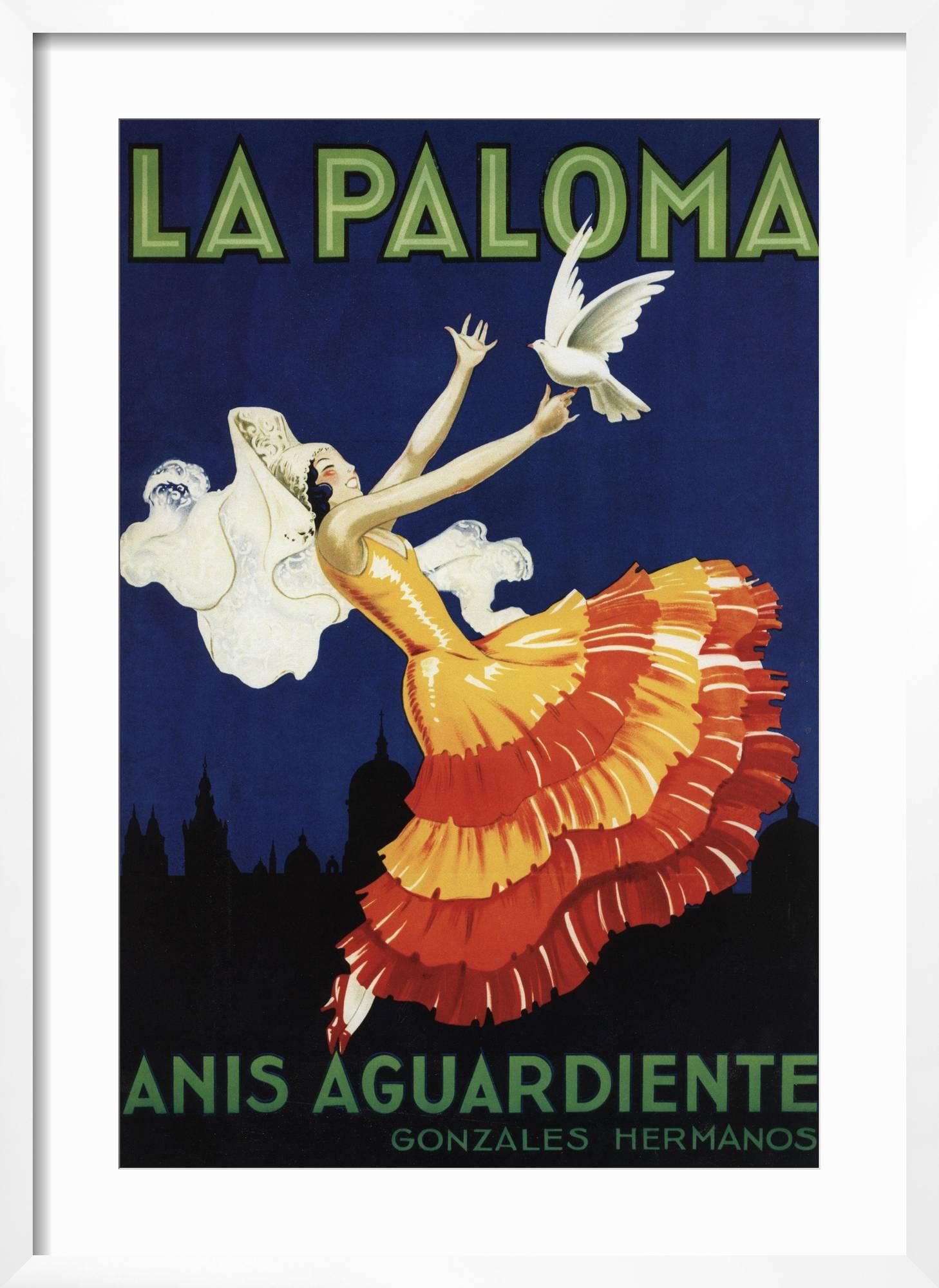 Art.com Spain - La Paloma - Anis Aguardiente Promotional Poster 