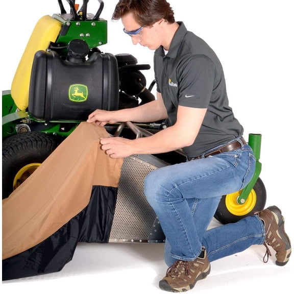 Commercial Leaf Bag - 12 Cu. Ft. for Stand-On Lawnmowers, Heavy Duty Nylon with Fast & Easy Leaf Collection