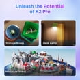 thumbnail image 2 of Creality Official K2 Pro Combo 3D Printer, Multi-Color with CFS, 600mm/s High-Speed, Dual AI Cameras, Auto-Leveling, 300x300x300mm Build Volume, 2 of 7