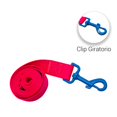 thumbnail image 2 of Correa Para Perro Retro Rosa Gancho Neón Azul Mediana Importadora La Merced Ergonómico Altamente Resistente, 2 of 3