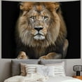 thumbnail image 2 of Nawypu Lion Tapestry Wall Hanging,3D Print Lion Wall Art Wild Animal African Lion Wall Tapestry,Lion Tapestry for Bedroom Living Room Dorm Decor, 2 of 6
