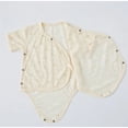 thumbnail image 4 of PEACNNG Newborn Infant Jumpsuit Romper, Short Sleeve Cotton Ultra-thin Breathable Pattern Design Skin-friendly Summer Romper, 4 of 5