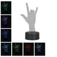 thumbnail image 4 of 3D Sign Language I Love You Light, Unique LED 7 Colors Romantic Lamp  Touch Control  For Birthday For Valentine's Day For Home Decoration, 4 of 8