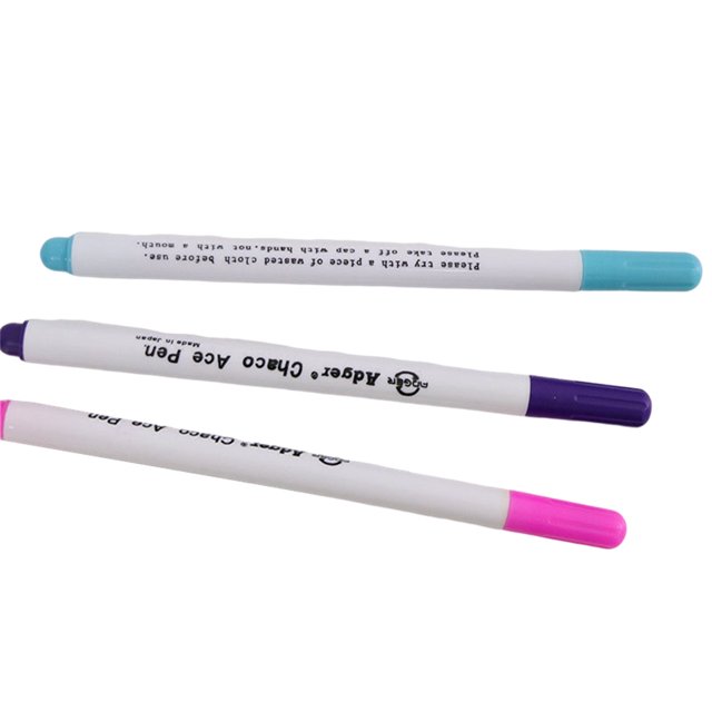 4pcs Color Random Marker Pen pen stitching Sewing Stitching Marker Pen Water Washable Erasable Tailor Marking Pencil