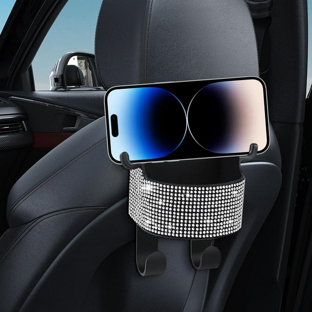 Accessoires d'Intérieur de Voiture Appuie-Tête de Voiture Support de Rangement pour Tasses Tasse à Café Bouteille de Boisson Crochet pour Tasse Convient aux Véhicules Camions VR