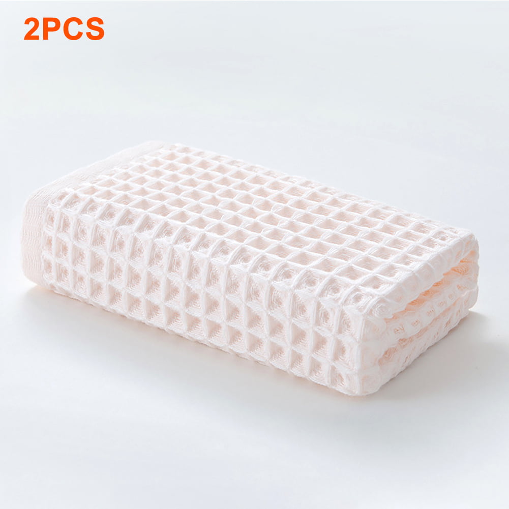 Details about   2pcs dishwashing super soft absorbent dish cloth cotton kitchen towel household 