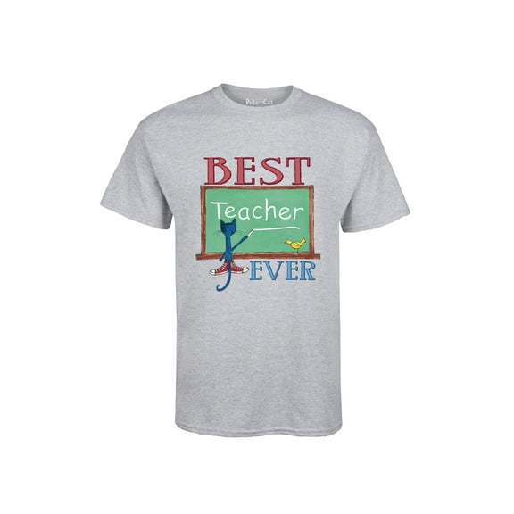 Pete The Cat - Best Teacher - Men's Short Sleeve Graphic T-Shirt