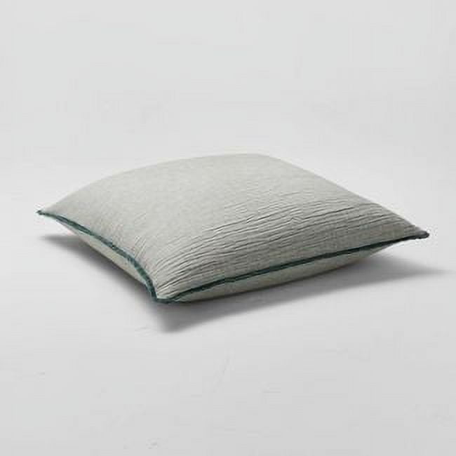  Calvin Klein Tossed Kiwi Leaf Euro Square Pillow Set, Each  Pillow Measures 26” x 26”, Includes Two Decorative Pillows for Your Couch  or Bedroom : Home & Kitchen