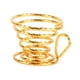 thumbnail image 2 of Colador de té, accesorio para té, diseño de resorte, práctico oro, 2 of 9