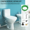 ITSELFER 1 Set Tank To Bowl Gasket Kit Inside Tank Toilet Repair Kit