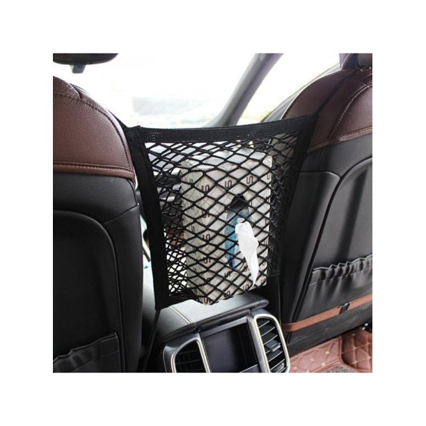 Car Organizer Seat Back Storage Elastic Car Mesh Net Bag Between Bag