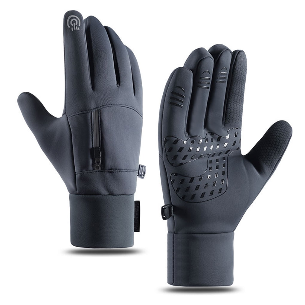 Pair Women Men Cycling Warm Cold Weather Gloves Outdoor