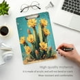 thumbnail image 4 of Beautiful Cactus Acrylic Clipboards A4 Standard Size Clipboard 12.5" X 9" Clip Board for Office School Teacher Women Men, 4 of 8