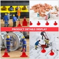 thumbnail image 4 of Milisten 30pcs Traffic Roadblocks Simulation Sand Table Props DIY Road Cone Signs, 4 of 6