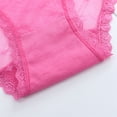 thumbnail image 5 of Tangas de Mujer Gibobby Ilusion Bragas transparentes sin costuras con ribete de encaje, 5 of 5