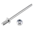 5 Axes En Acier Pour Train D'Atterrissage RC - 5/32" X 1,7" Avec Écrous M4