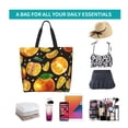 thumbnail image 6 of Rocae Tangerine for Big Capacity Shoulder Bag with Pockets,Tote Bag for Women Handbag, 6 of 8