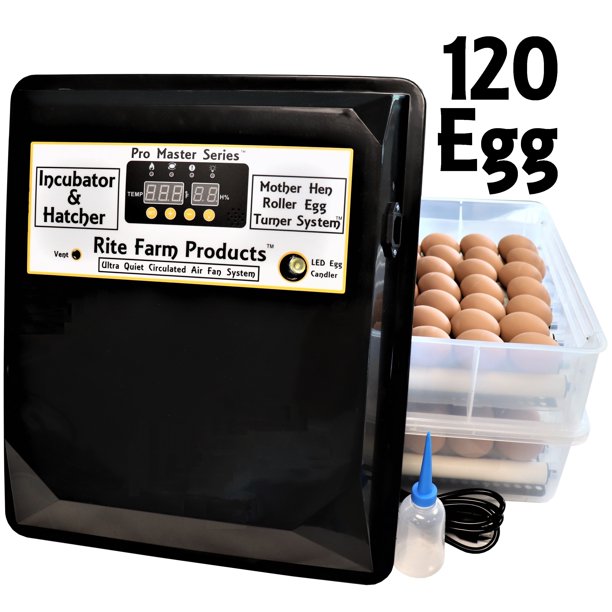 RITE FARM PRODUCTS PRO MASTER SERIES 120 CHICKEN EGG INCUBATOR
