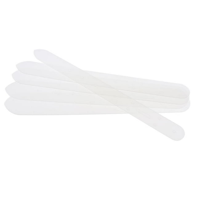 yuksok 5 Pcs Boucle de Ceinture en Cuir Transparent Outil de Perçage