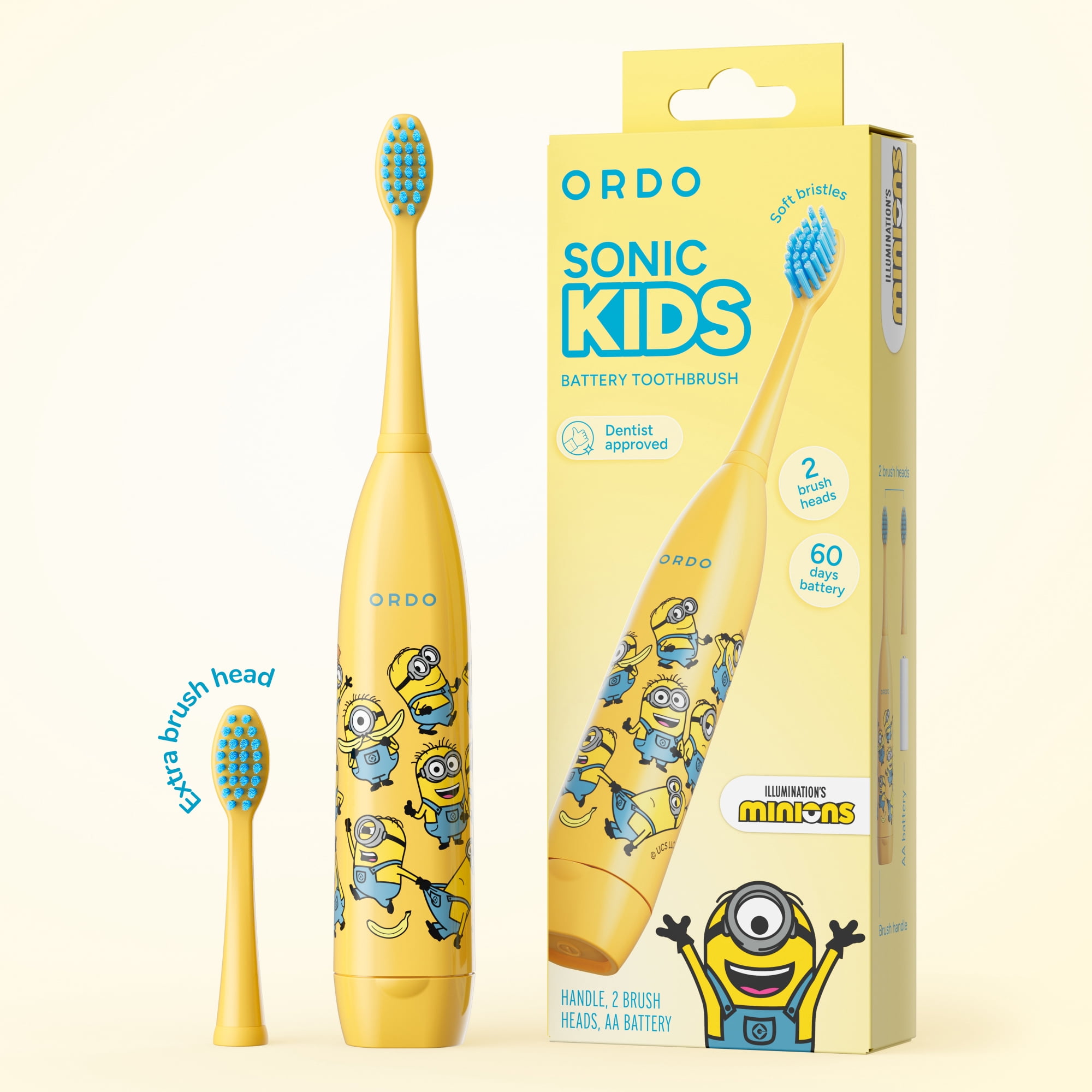 Ordo Sonic Kids Battery Toothbrush - Minions 01