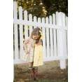 thumbnail image 6 of Girls Jolene fringe leather Cowgirl Boots with heel, Brown 6 Toddler, 6 of 37