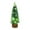 Green, variant on ABPWLY Illuminated Mini Christmas Tree, Artificial Small Pines Tree with Wood Base, Tabletop Trees for Holiday Party DIY Room Decor Home Table Top Christmas Decoration