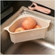 thumbnail image 2 of Bandeja de filtro de fregadero de 1 pieza, estante de almacenamiento triangular de 23 x 14 x 10 cm, juego de colador, colador plegable sobre el fregadero, colador de cocina para verduras/frutas, colador de té con asas extensibles Sailing  Electrónica, 2 of 5
