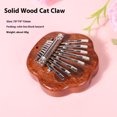 thumbnail image 6 of Nilvkv Solid Wood 8-Tone Mini Thumb Piano Musical Instrument Wooden 8-Tone Finger Piano Home Decor, 6 of 6