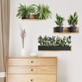 thumbnail image 2 of Pegatina de pared de 2 piezas Naiovety calcomanía decorativa de planta DIY papel tapiz extraíble autoadhesivo, 2 of 6