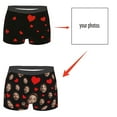 thumbnail image 5 of YAYUBA Custom Photo Boxer Briefs for Men - Personalized Gift with Face for Husband, Boyfriend, Dad - Funny Valentine's Day & Birthday Gift, 5 of 6
