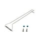 thumbnail image 5 of Una fila debajo del gabinete Estante para copas Barra de cocina Alambre de acero inoxidable Soporte para colgar copa de vino Monstrate HA0679-03B, 5 of 5