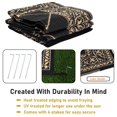 thumbnail image 3 of Alfombra de exterior HiiaRug, 244 x 305 cm, impermeable, reversible, 3 of 9