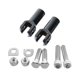 thumbnail image 3 of Soporte de montaje de pedal de clavija para reposapiés de trasero para 2000-2018 Negro Sharpla Reposapiés Soporte del pedal, 3 of 6