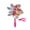 Flower, variant on jinwen Children Handlebar Windmill Flower Pinwheel Fun Bike Accessory Bike Handlebar Pinwheel for Tricycle Pushchair Scooter Flower and Cherry