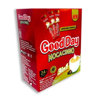 Good Day, Cappuccino Instant Coffee, 20 Sachets, Creamy Frothy