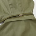 thumbnail image 6 of jjayotai Children's Boys Girls Waterproof Hooded Jacket Cotton Lining Raincoat Coats Green 4-5 Years, 6 of 9