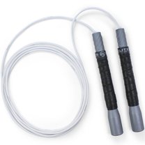 EliteSRS, Fit   Pro Freestyle  - Adjustable Jump Rope for Fitness - Silver, White