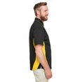 thumbnail image 3 of Harriton Chemise à Manches Courtes Colorblock pour Hommes M586T, 3 of 3