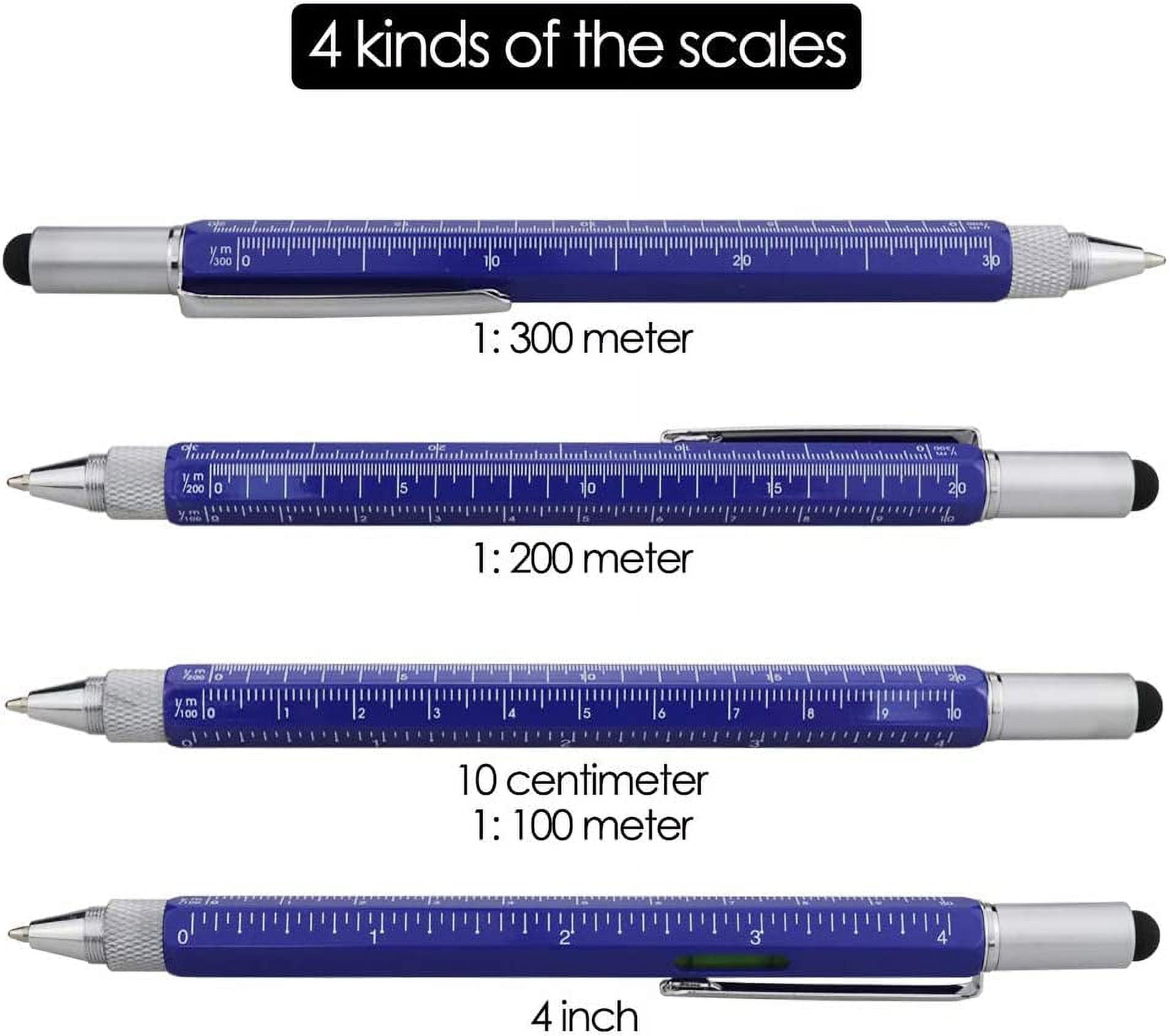 ZXM Gifts Multi Tech Tool Pen 6 in 1 Stylus Pen