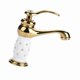 thumbnail image 5 of Grifo Mezclador De Latón Macizo, Grifo De Agua Fría Y Caliente Con Adornos Para Lavabo, 5 of 7