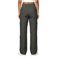 thumbnail image 5 of WULMLEO Cargo Pants for Women Wide Leg High Elastic Waist Y2K Pant Fall 2026 Casual Fall Plus Size Hiking Trousers with Pockets Dark Gray 2XL, 5 of 7