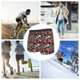 thumbnail image 4 of Sikiie Graffiti Valentine Day Print Men's Boxer Briefs, Elastic Waistband Boxer Briefs Leggings-XX-Large, 4 of 5