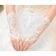 thumbnail image 3 of Guantes boda encaje dedos guantes novia diamantes imitación, 3 of 7