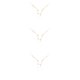 thumbnail image 4 of Qarigey Ins constelaciones tema zodiaco collar rhinestone chic encanto colgante Type7 NO7, 4 of 6