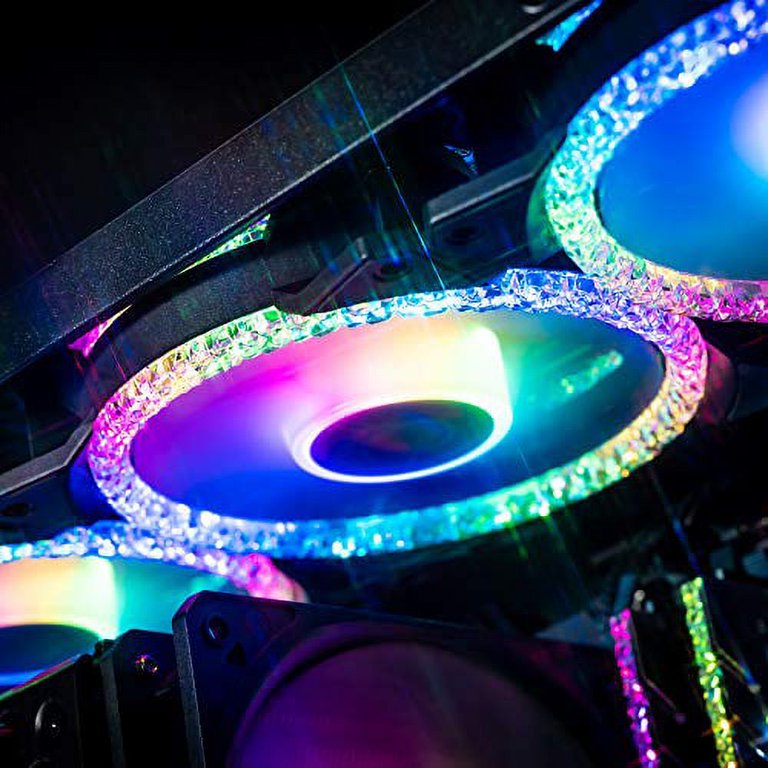 CoolerMaster MasterFan MF120 Prismatic 3in1 PC Case Fan 120mm RGB Equipped  3 Pack MFY-B2DN-203PA-R1 FN1506